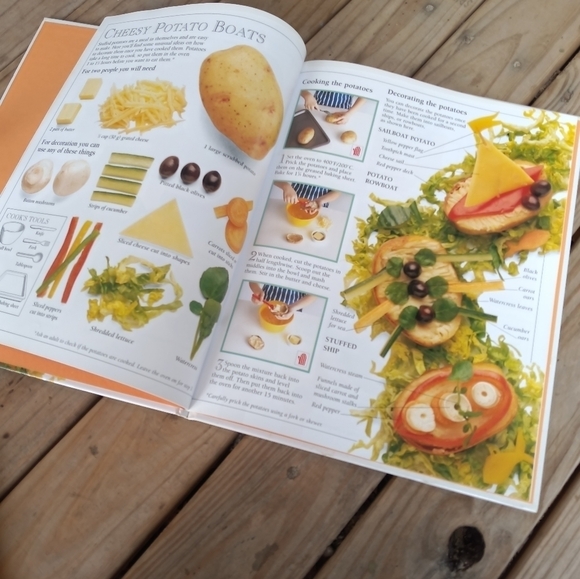 Let's Cook a Treat Kid's Cookbook Recipes Cooking Cook Book Dorling Kindersley - Picture 2 of 4